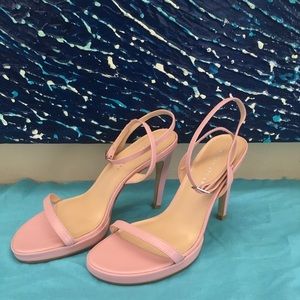 Colin Stuart Baby Pink Stiletto Sandals
